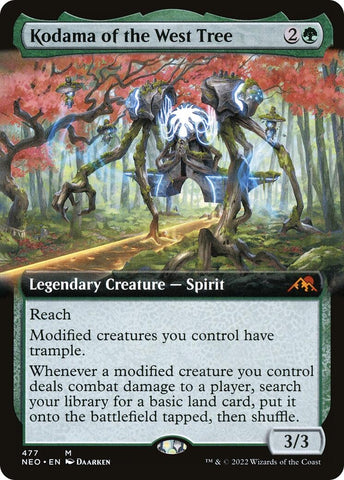 Image for Kodama of the West Tree (Extended Art) (477) [Kamigawa: Neon Dynasty]