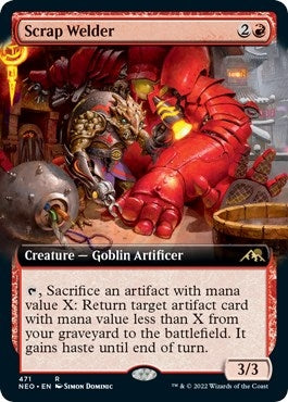 Image for Scrap Welder (Extended Art) (471) [Kamigawa: Neon Dynasty]