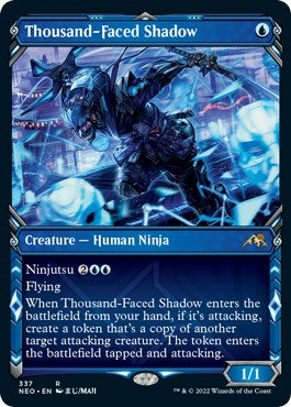 Image for Thousand-Faced Shadow (Showcase) (337) [Kamigawa: Neon Dynasty]