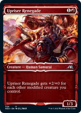 Image for Upriser Renegade (Showcase) (324) [Kamigawa: Neon Dynasty]