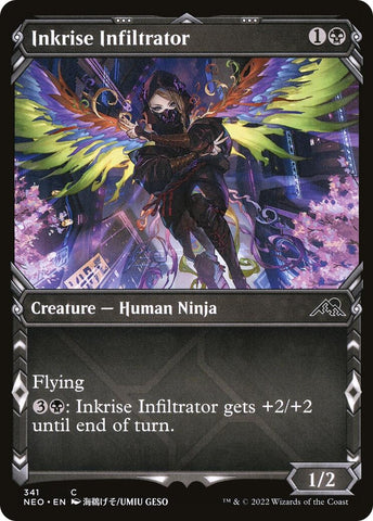 Image for Inkrise Infiltrator (Showcase) (341) [Kamigawa: Neon Dynasty]