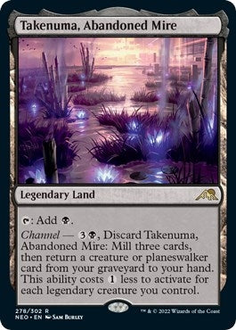 Image for Takenuma, Abandoned Mire (278) [Kamigawa: Neon Dynasty]