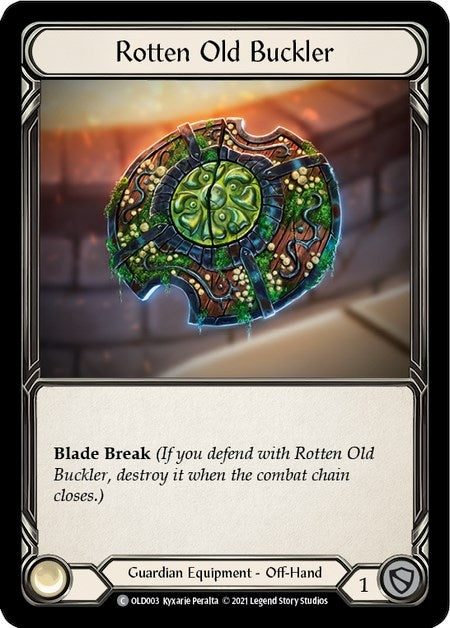 Image for Rotten Old Buckler (OLD003) (Blitz Deck: Tales of Aria - Oldhim) - Flesh and Blood TCG
