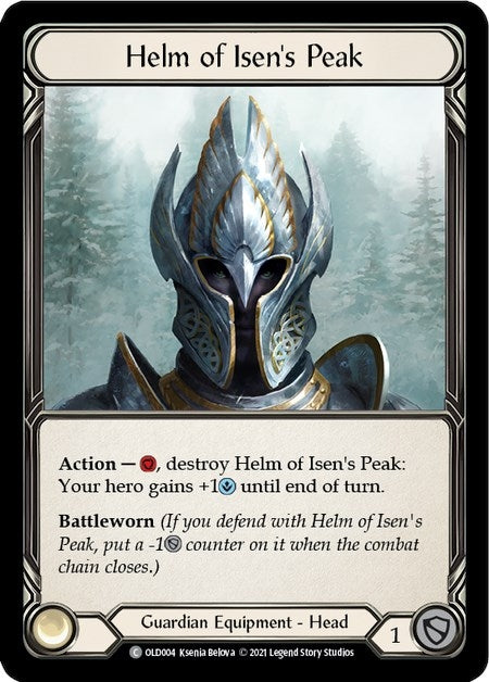 Image for Helm of Isen's Peak (OLD004) (Blitz Deck: Tales of Aria - Oldhim) - Flesh and Blood TCG