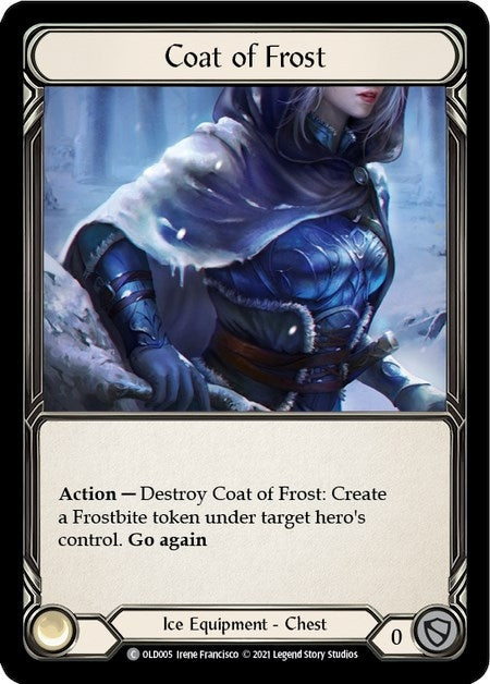 Image for Coat of Frost (OLD005) (Blitz Deck: Tales of Aria - Oldhim) - Flesh and Blood TCG