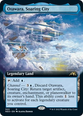 Image for Otawara, Soaring City (Extended Art) (503) [Kamigawa: Neon Dynasty]