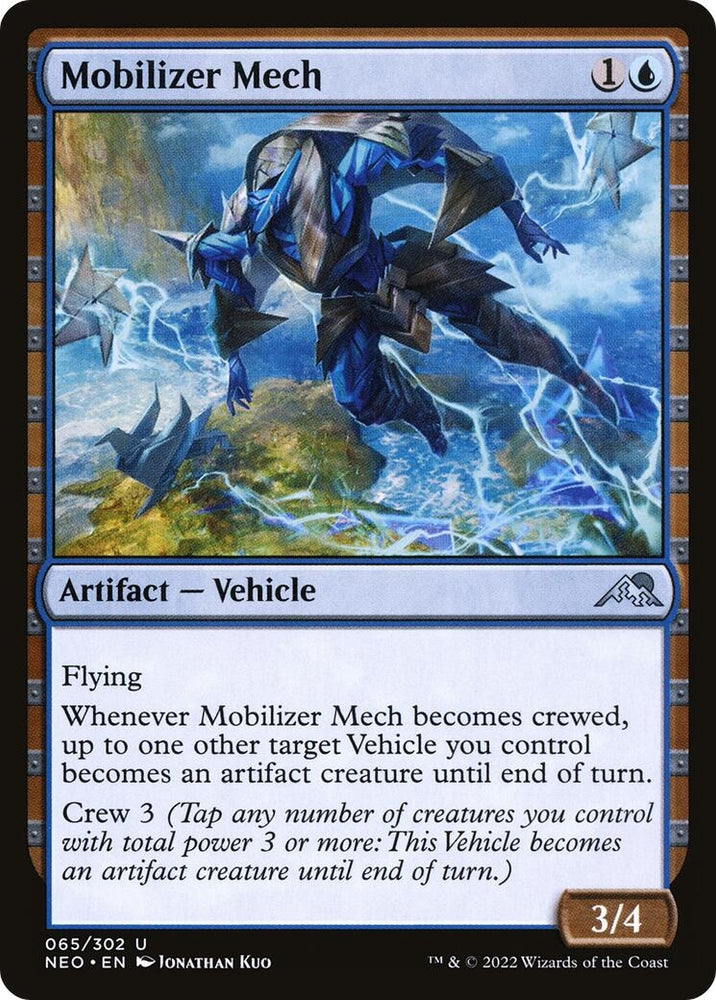 Image for Mobilizer Mech (65) [Kamigawa: Neon Dynasty]