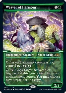 Image for Weaver of Harmony (Showcase) (395) [Kamigawa: Neon Dynasty]