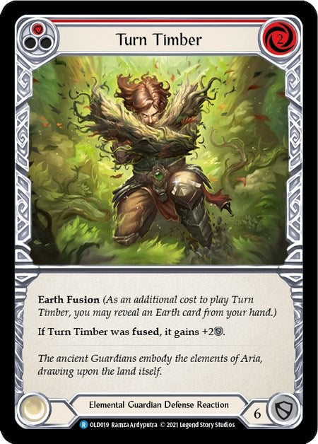 Image for Turn Timber (Red) (OLD019) (Blitz Deck: Tales of Aria - Oldhim) - Flesh and Blood TCG