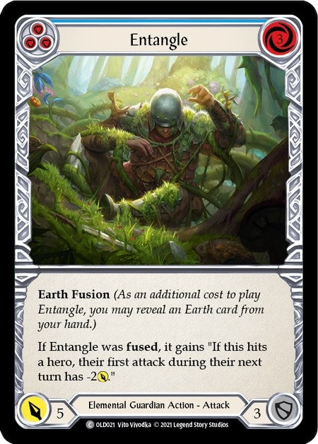 Image for Entangle (Blue) (OLD021) (Blitz Deck: Tales of Aria - Oldhim) - Flesh and Blood TCG