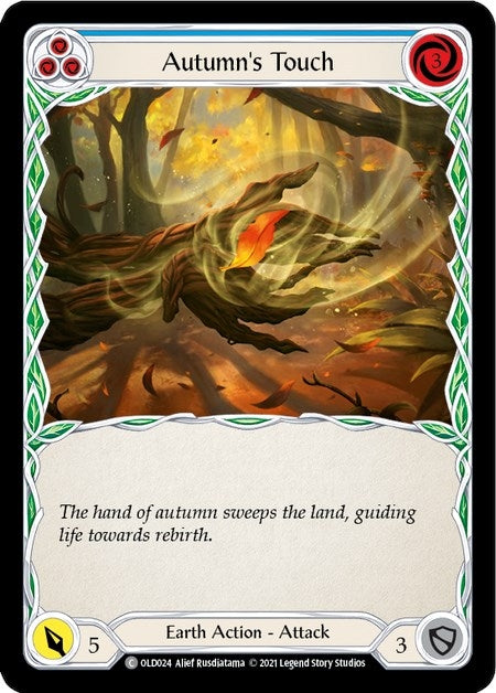 Image for Autumn's Touch (Blue) (OLD024) (Blitz Deck: Tales of Aria - Oldhim) - Flesh and Blood TCG