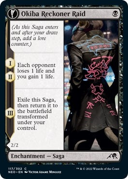 Image for Okiba Reckoner Raid (117) [Kamigawa: Neon Dynasty]