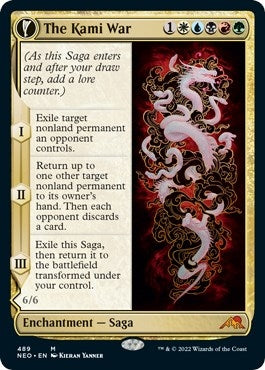 Image for The Kami War (Extended Art) (489) [Kamigawa: Neon Dynasty]