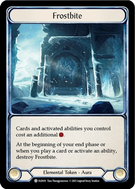 Image for Frostbite // Seismic Surge (OLD031 // OLD032) (Blitz Deck: Tales of Aria - Oldhim) - Flesh and Blood TCG