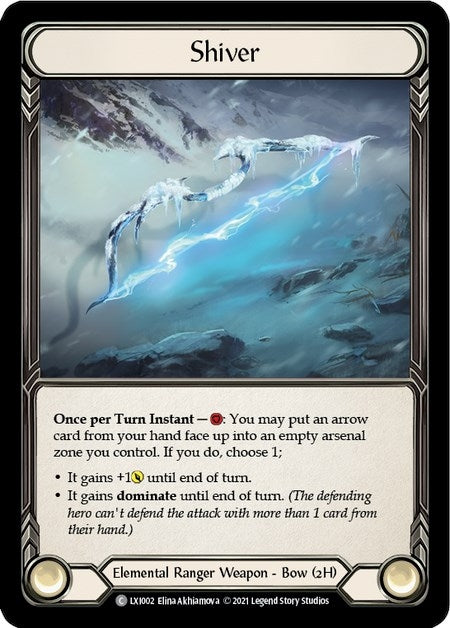 Image for Shiver (LXI002) (Blitz Deck: Tales of Aria - Lexi) - Flesh and Blood TCG