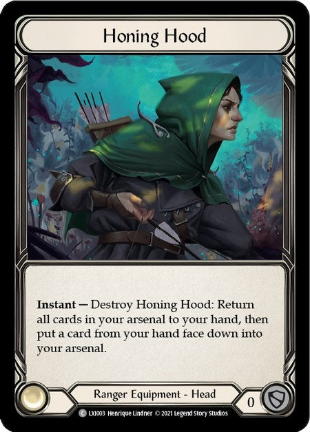 Image for Honing Hood (LXI003) (Blitz Deck: Tales of Aria - Lexi) - Flesh and Blood TCG