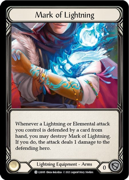 Image for Mark of Lightning (LXI005) (Blitz Deck: Tales of Aria - Lexi) - Flesh and Blood TCG