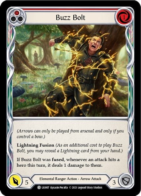 Image for Buzz Bolt (Red) (LXI007) (Blitz Deck: Tales of Aria - Lexi) - Flesh and Blood TCG