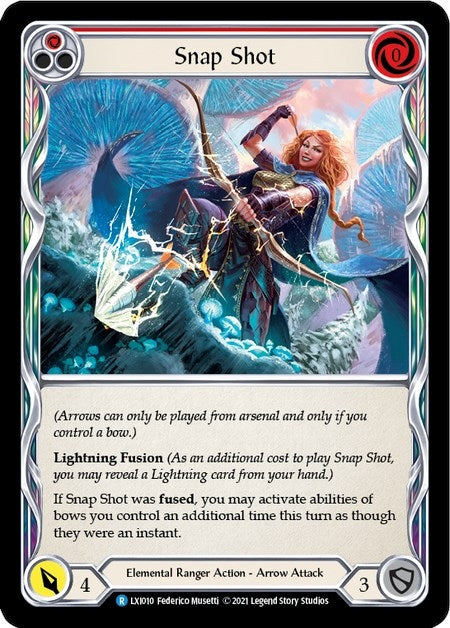 Image for Snap Shot (Red) (LXI010) (Blitz Deck: Tales of Aria - Lexi) - Flesh and Blood TCG
