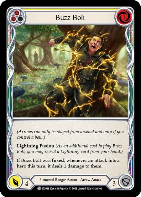 Image for Buzz Bolt (Yellow) (LXI011) (Blitz Deck: Tales of Aria - Lexi) - Flesh and Blood TCG