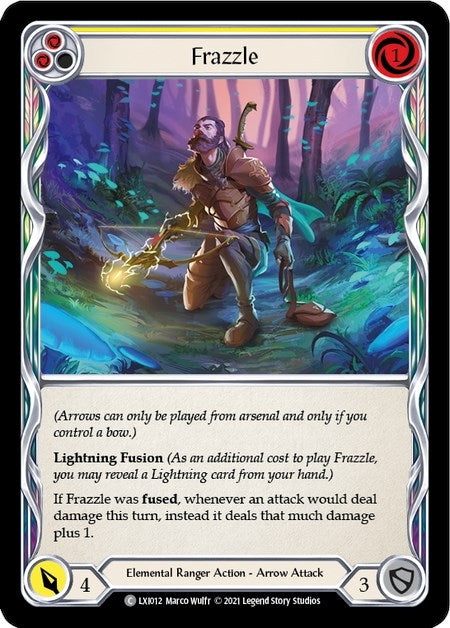 Image for Frazzle (Yellow) (LXI012) (Blitz Deck: Tales of Aria - Lexi) - Flesh and Blood TCG