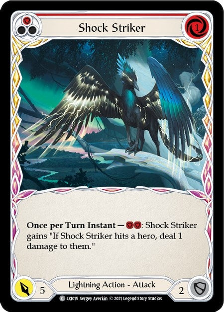 Image for Shock Striker (Red) (LXI015) (Blitz Deck: Tales of Aria - Lexi) - Flesh and Blood TCG