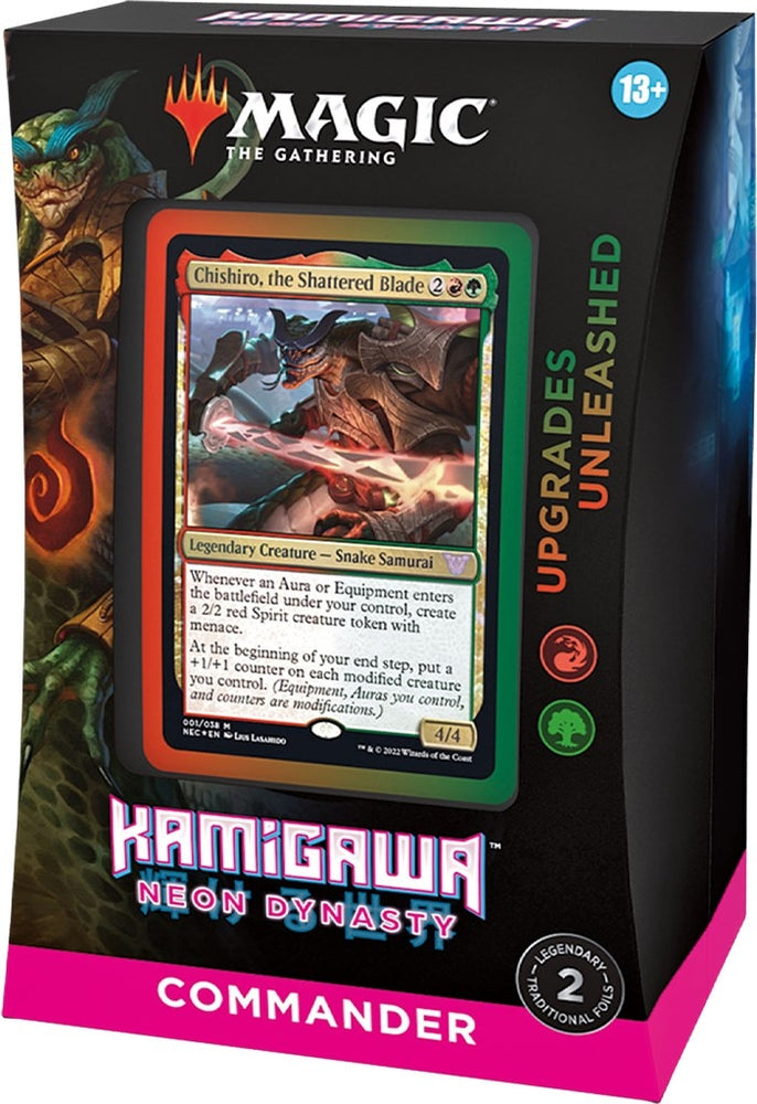 Image for Kamigawa: Neon Dynasty Commander Deck - Upgrades Unleashed [Commander: Kamigawa: Neon Dynasty]