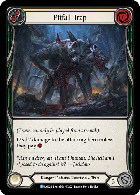 Image for Pitfall Trap (LXI029) (Blitz Deck: Tales of Aria - Lexi) - Flesh and Blood TCG