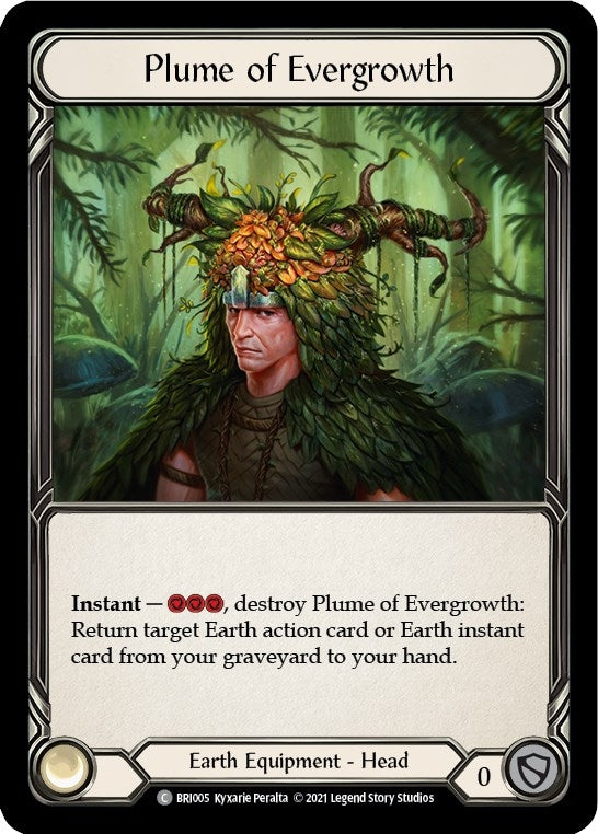 Image for Plume of Evergrowth (BRI005) (Blitz Deck: Tales of Aria - Briar) - Flesh and Blood TCG