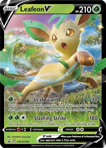 Image for Leafeon V - SWSH194 (SWSH194) [SWSH: Sword & Shield Promo Cards]