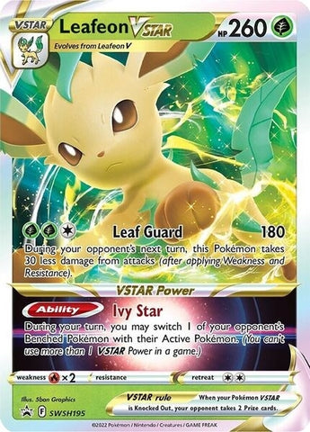 Image for Leafeon VSTAR - SWSH195 (SWSH195) [SWSH: Sword & Shield Promo Cards]