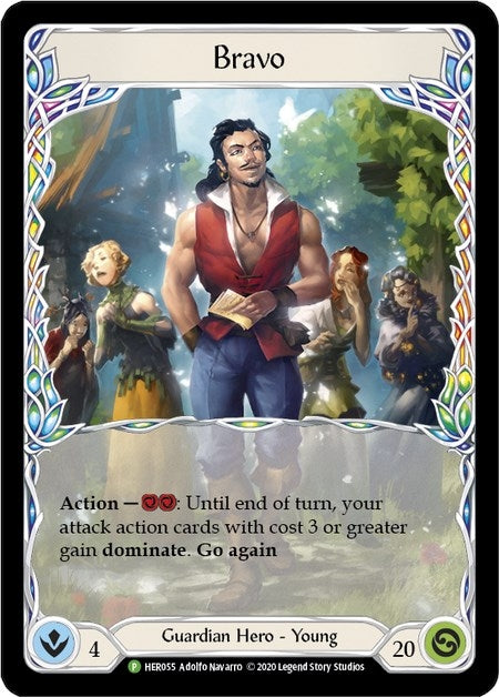 Image for Bravo - HER055 (HER055) (Flesh and Blood: Promo Cards) - Flesh and Blood TCG