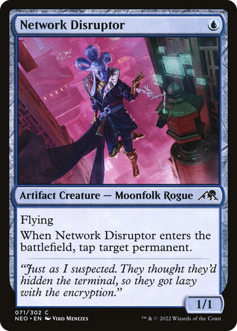 Image for Network Disruptor (71) [Kamigawa: Neon Dynasty]