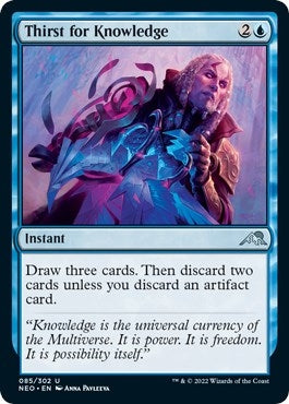 Image for Thirst for Knowledge (85) [Kamigawa: Neon Dynasty]
