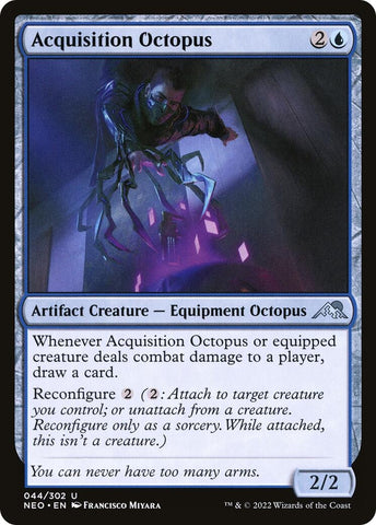 Image for Acquisition Octopus (44) [Kamigawa: Neon Dynasty]