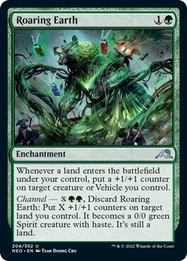 Image for Roaring Earth (204) [Kamigawa: Neon Dynasty]
