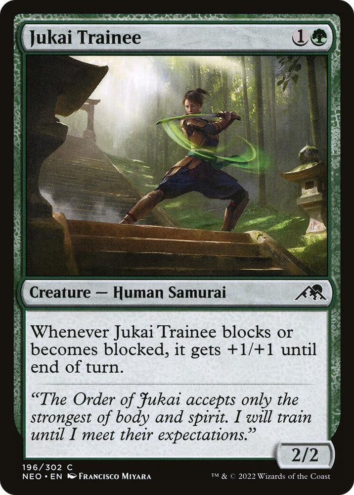 Image for Jukai Trainee (196) [Kamigawa: Neon Dynasty]