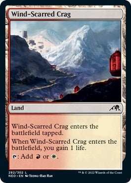 Image for Wind-Scarred Crag (282) [Kamigawa: Neon Dynasty]