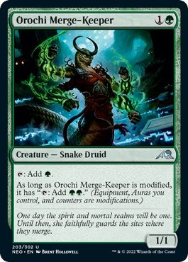 Image for Orochi Merge-Keeper (203) [Kamigawa: Neon Dynasty]