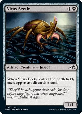 Image for Virus Beetle (128) [Kamigawa: Neon Dynasty]