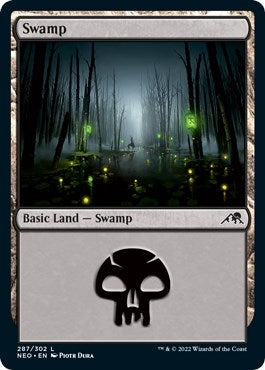 Image for Swamp (287) (287) [Kamigawa: Neon Dynasty]