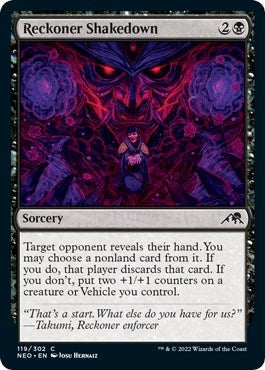 Image for Reckoner Shakedown (119) [Kamigawa: Neon Dynasty]