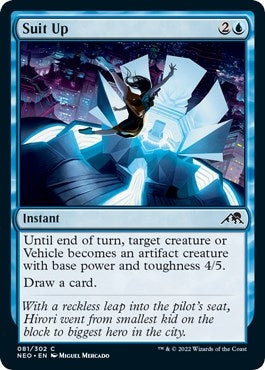 Image for Suit Up (81) [Kamigawa: Neon Dynasty]