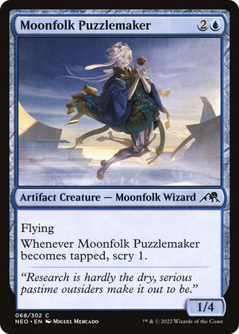 Image for Moonfolk Puzzlemaker (68) [Kamigawa: Neon Dynasty]