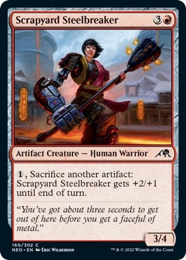 Image for Scrapyard Steelbreaker (160) [Kamigawa: Neon Dynasty]