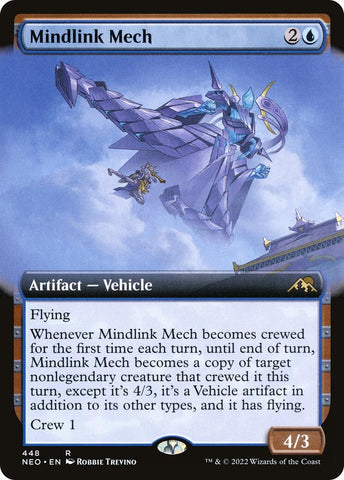 Image for Mindlink Mech (Extended Art) (448) [Kamigawa: Neon Dynasty]