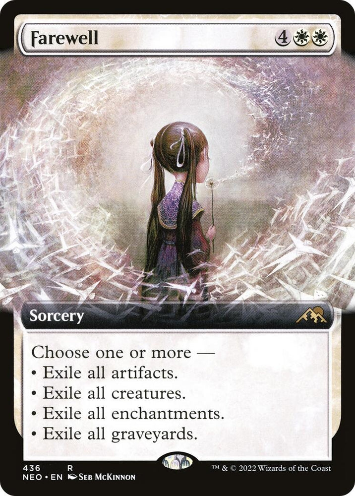 Image for Farewell (Extended Art) (436) [Kamigawa: Neon Dynasty]