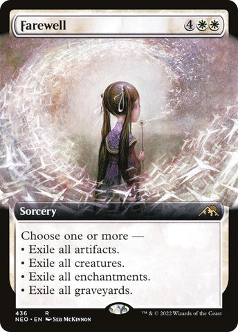 Image for Farewell (Extended Art) (436) [Kamigawa: Neon Dynasty]