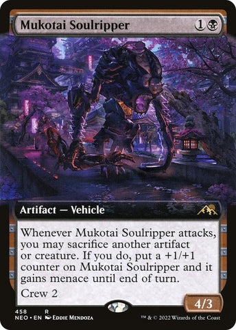 Image for Mukotai Soulripper (Extended Art) (458) [Kamigawa: Neon Dynasty]