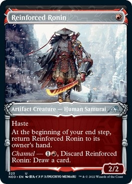 Image for Reinforced Ronin (Showcase) (323) [Kamigawa: Neon Dynasty]